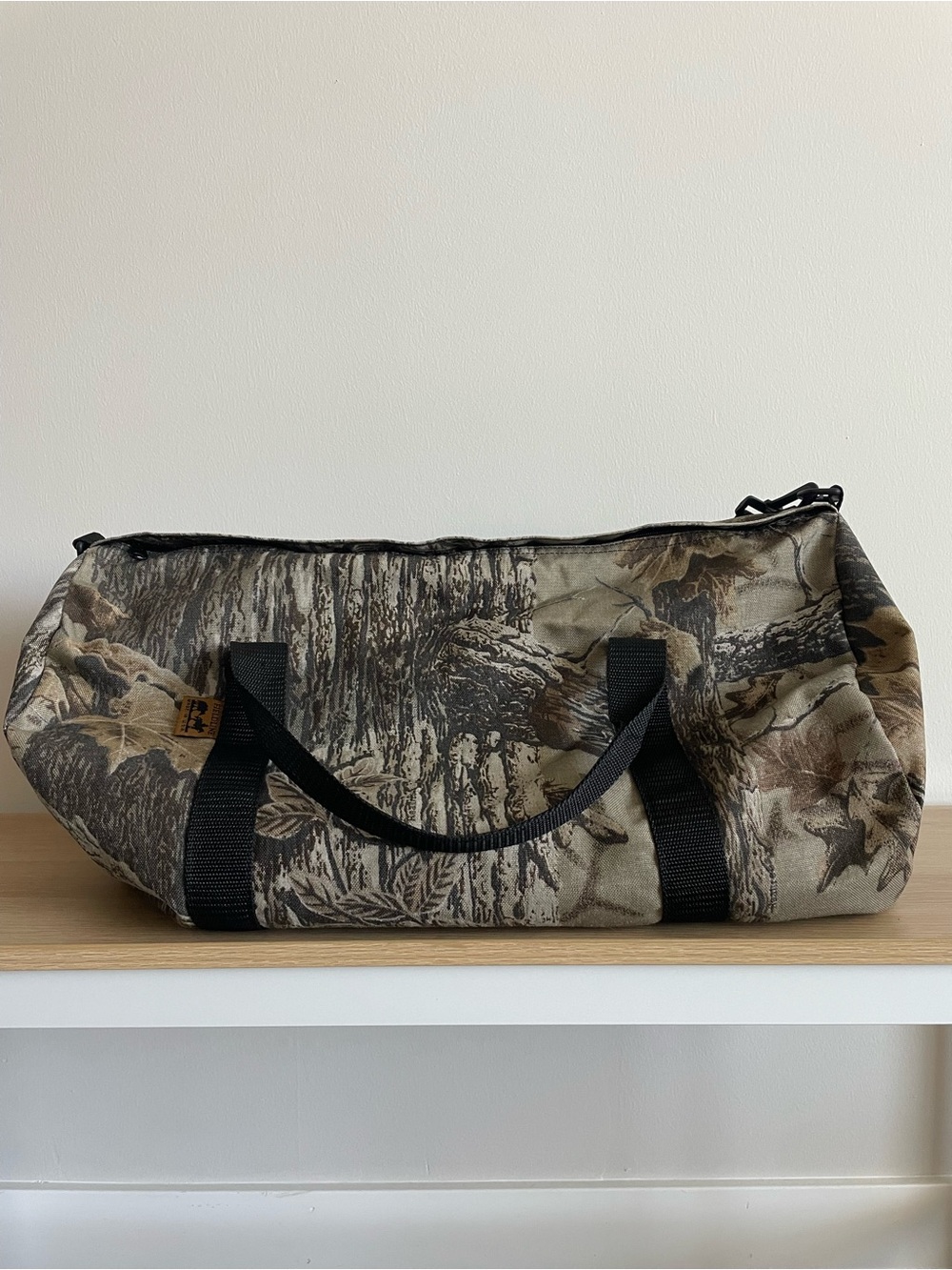Fieldline realtree camo over the shoulder duffle bag weekender hunting bag